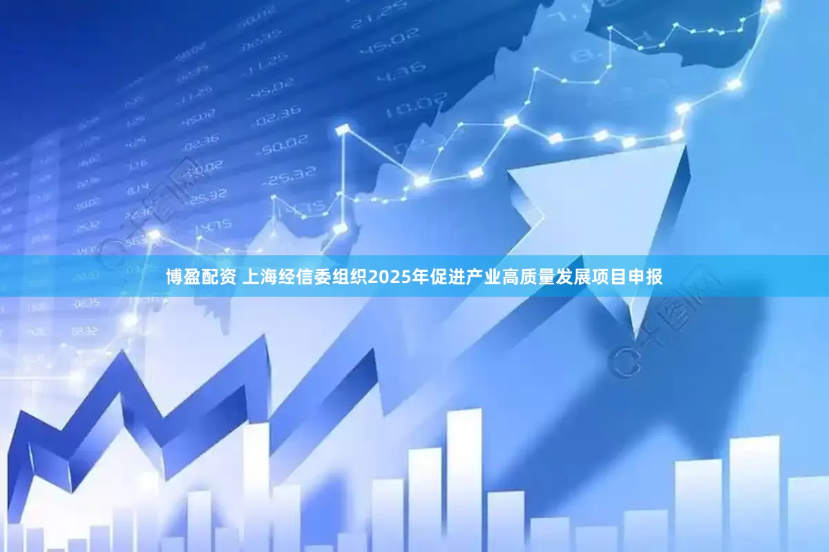 博盈配资 上海经信委组织2025年促进产业高质量发展项目申报